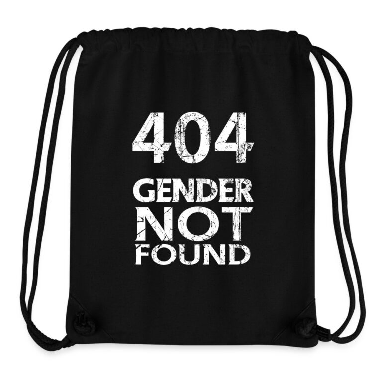 404-gender-not-found-stanleystella-recycelter-gym-bag-schwarz