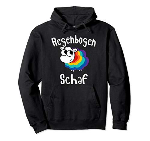 Regenbogen-Schaf LGBT Gay LGBTQ Pride Queer Homosexuell CSD Pullover Hoodie