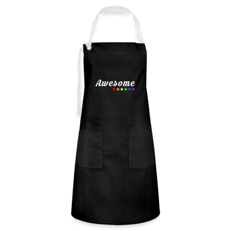 awesome-lgbtq-kontrastschuerze-schwarz-weiss