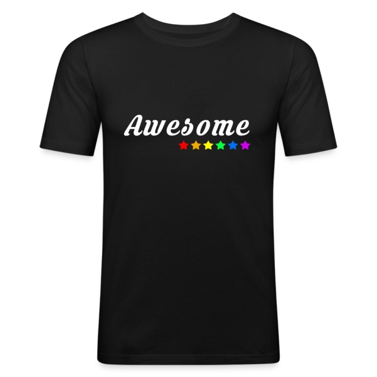 awesome-lgbtq-maenner-slim-fit-t-shirt-schwarz