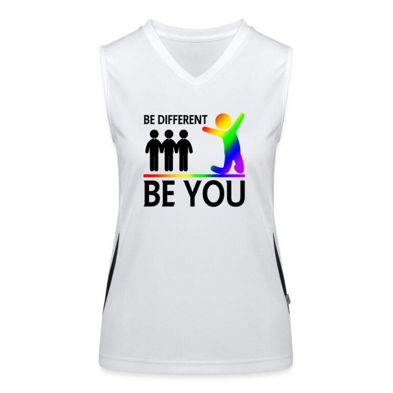 be-different-be-you-funktionelles-kontrast-tank-top-fuer-frauen-weiss-schwarz