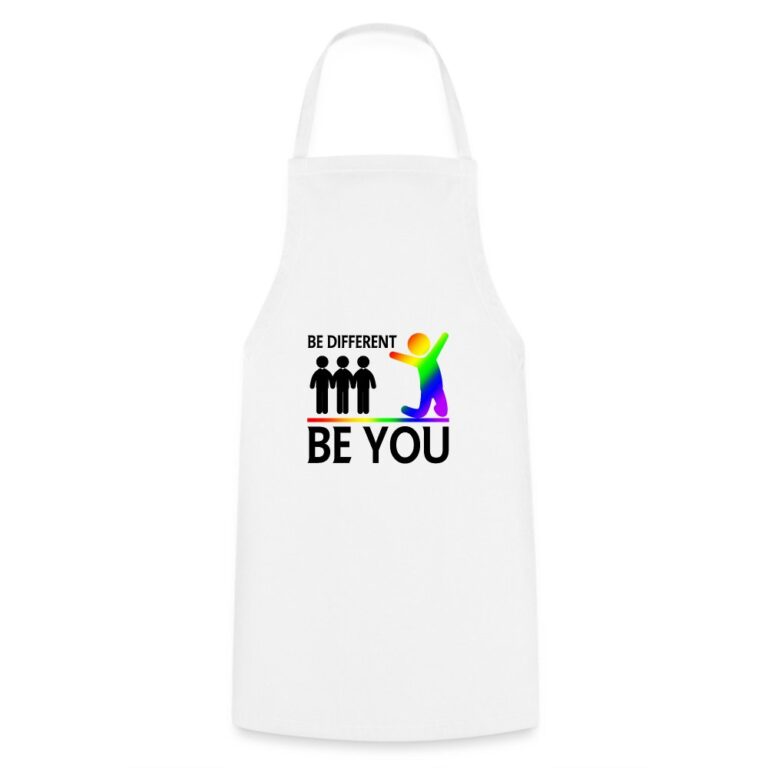 be-different-be-you-kochschuerze-weiss