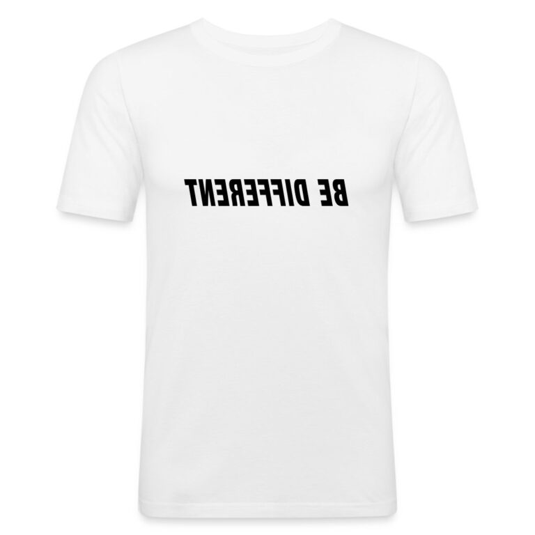 be-different-maenner-slim-fit-t-shirt-weiss