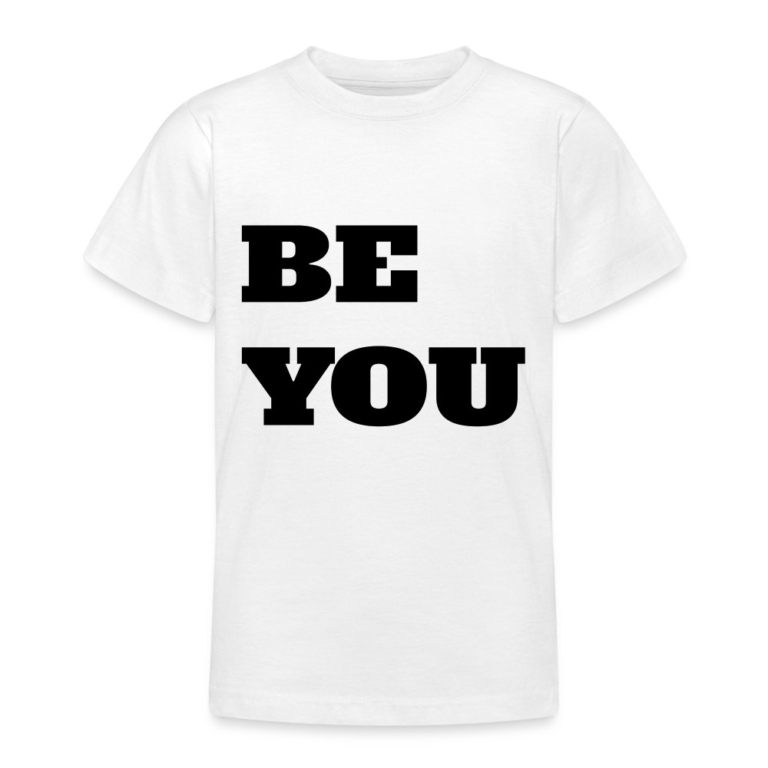 be-you-teenager-t-shirt-weiss