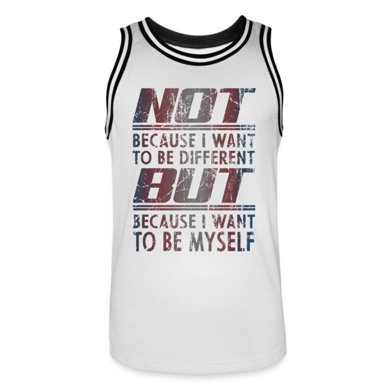 because-i-want-to-be-myself-maenner-basketball-trikot-weiss-schwarz