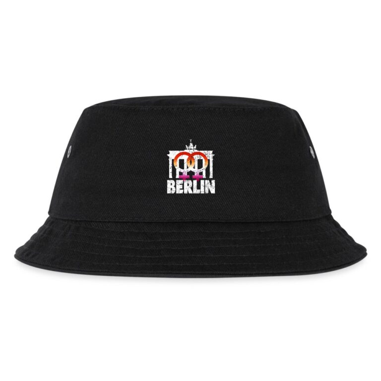 berlin-pride-mit-lesbisch-symbol-kinder-bucket-hat-schwarz