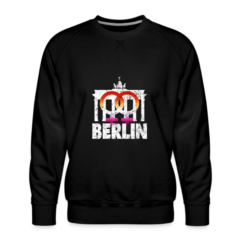 berlin-pride-mit-lesbisch-symbol-maenner-premium-pullover-schwarz