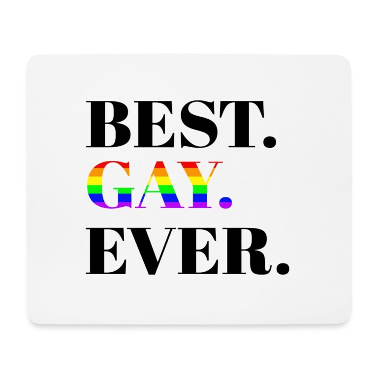 best-gay-ever-mousepad-querformat-weiss