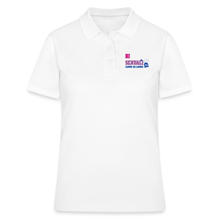 bisexualitea-frauen-polo-shirt-weiss