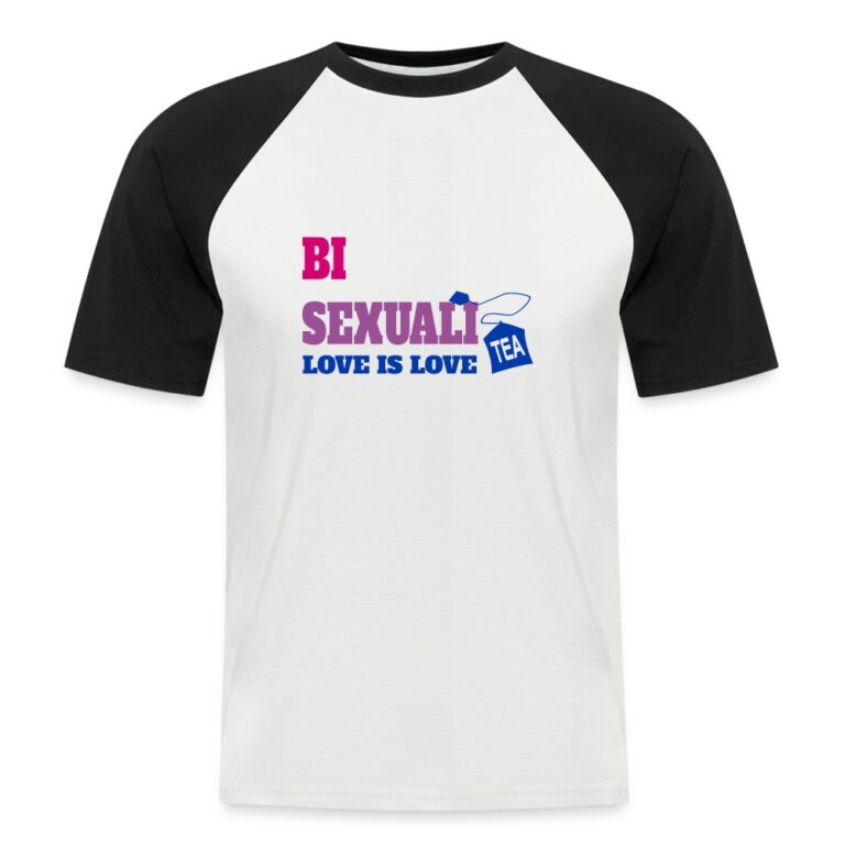 bisexualitea-maenner-baseball-t-shirt-weiss-schwarz