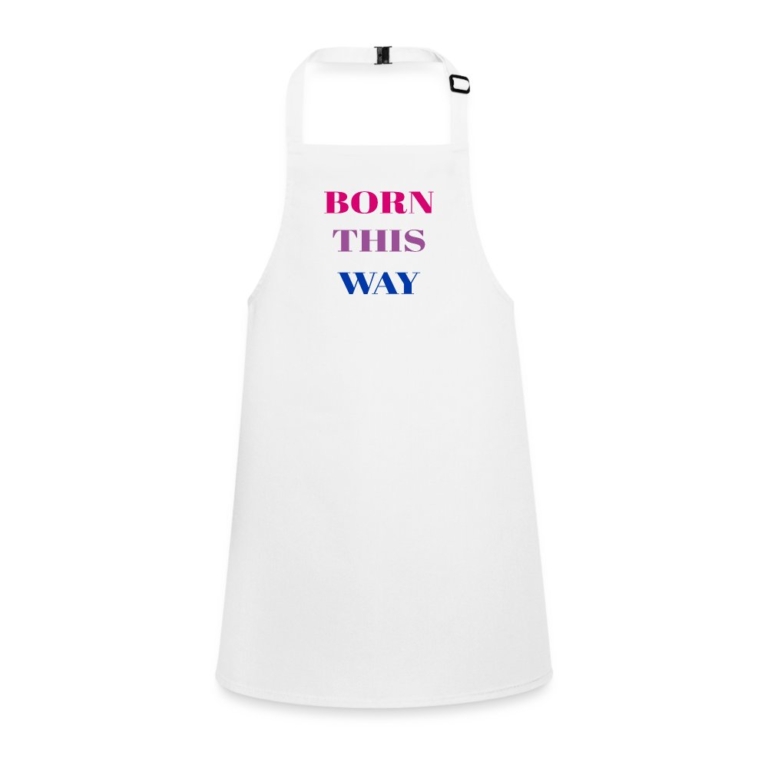born-this-way-bisexual-schuerze-fuer-kinder-weiss