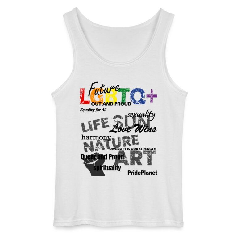 celebrating-love-diversity-gildan-maenner-tank-top-weiss