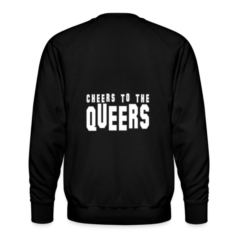 cheers-to-the-queers-maenner-premium-pullover-schwarz
