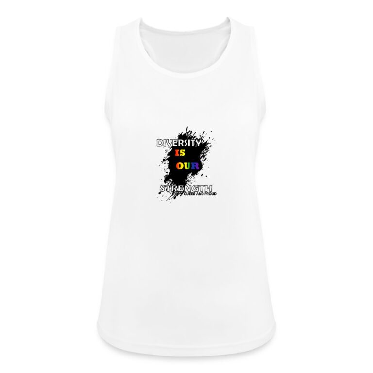diversity-is-our-strength-queer-and-proud-frauen-tank-top-atmungsaktiv-weiss