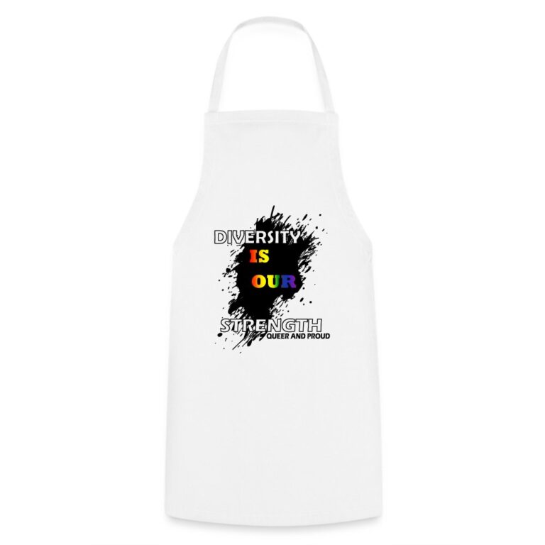 diversity-is-our-strength-queer-and-proud-kochschuerze-weiss