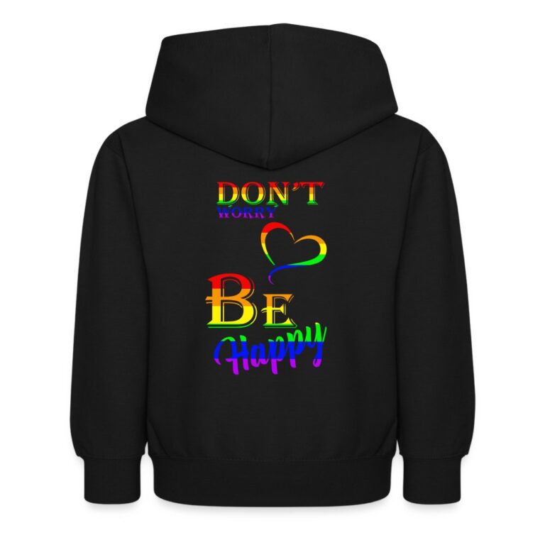 dont-worry-be-happy-kinder-hoodie-schwarz