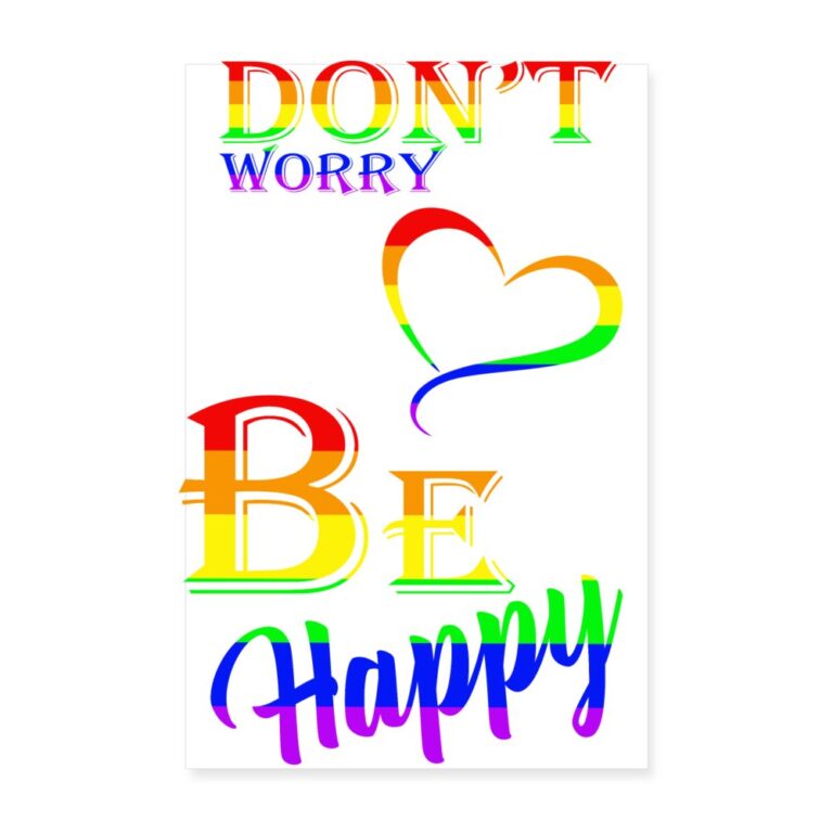 dont-worry-be-happy-poster-20x30-cm-weiss