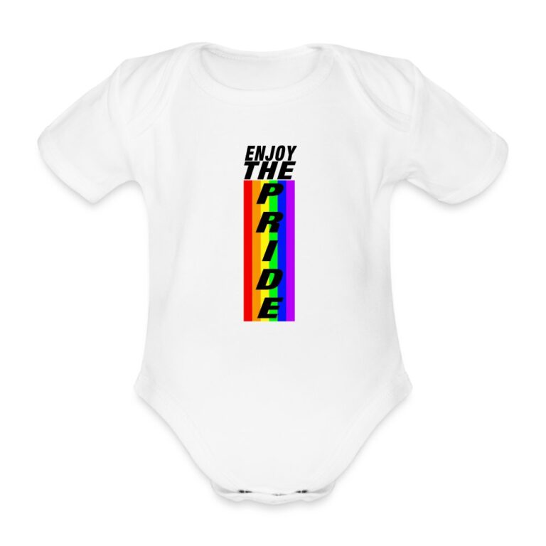 enjoy-the-pride-baby-bio-kurzarm-body-weiss