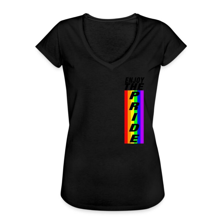 enjoy-the-pride-frauen-vintage-t-shirt-schwarz