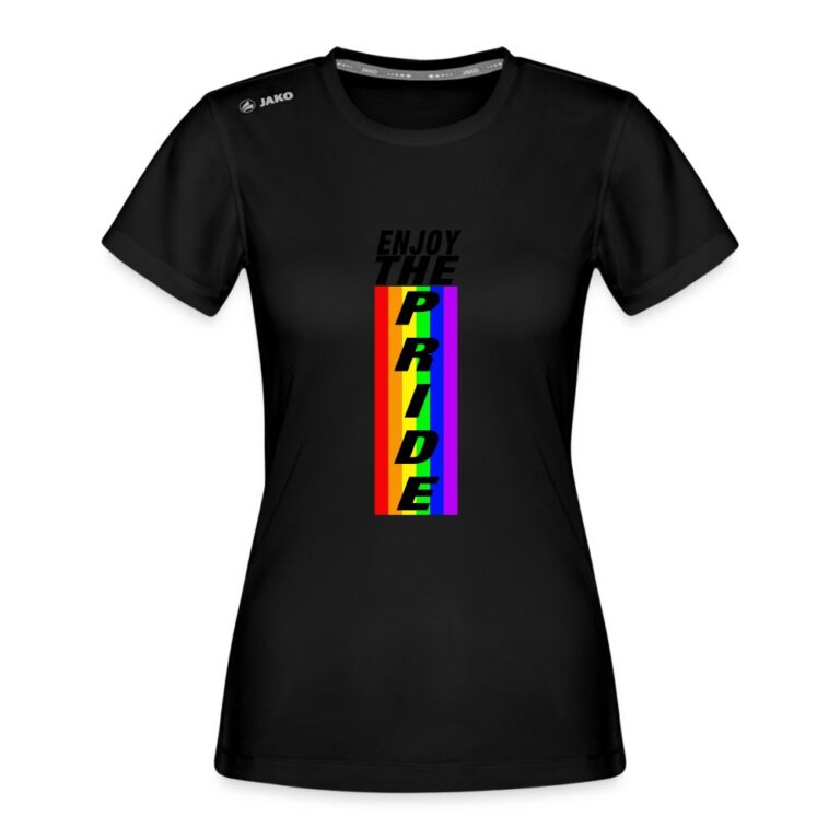 enjoy-the-pride-jako-frauen-t-shirt-run-20-schwarz