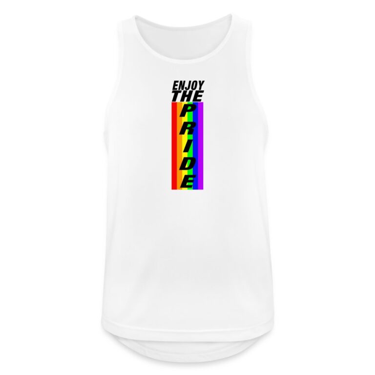 enjoy-the-pride-maenner-tank-top-atmungsaktiv-weiss