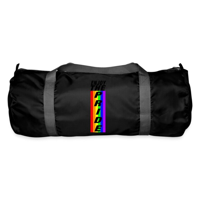 enjoy-the-pride-sporttasche-schwarz