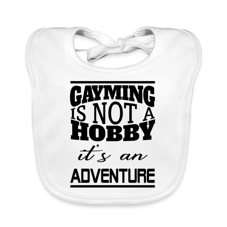 gayming-is-not-a-hobby-baby-bio-laetzchen-weiss