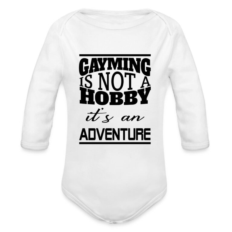 gayming-is-not-a-hobby-baby-bio-langarm-body-weiss