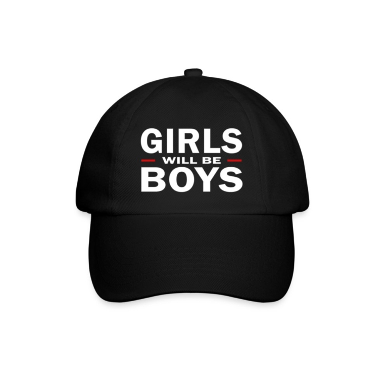 girls-will-be-boys-baseballkappe-schwarz-schwarz
