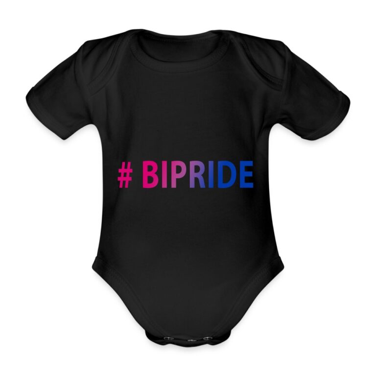 hashtag-bipride-baby-bio-kurzarm-body-schwarz