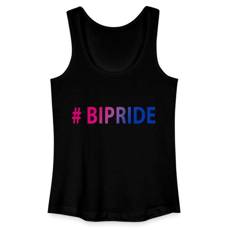 hashtag-bipride-frauen-bio-tank-top-schwarz