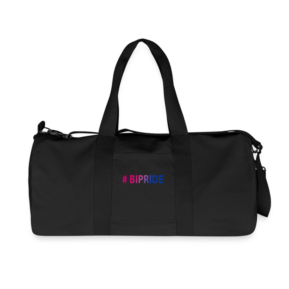 Hashtag Bipride - Stanley/Stella recycelte Canvas Duffle Bag Schwarz