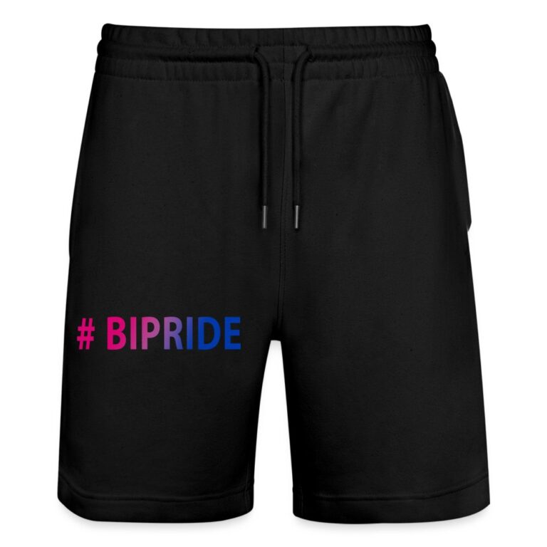 hashtag-bipride-stanleystella-unisex-bio-joggingshorts-trainer-schwarz