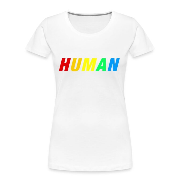 human-lgbtq-frauen-premium-bio-t-shirt-weiss