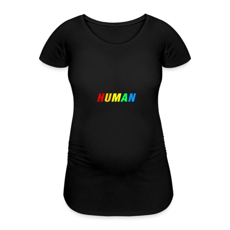 human-lgbtq-frauen-schwangerschafts-t-shirt-schwarz