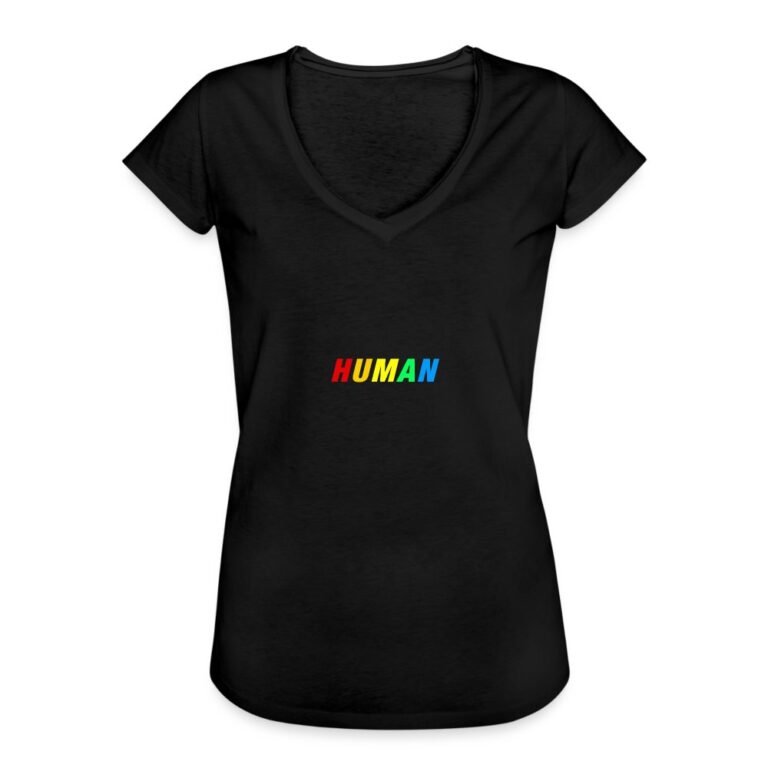human-lgbtq-frauen-vintage-t-shirt-schwarz