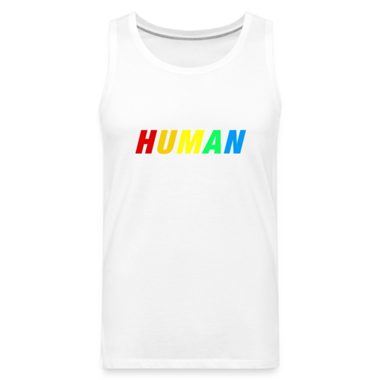 human-lgbtq-maenner-premium-tank-top-weiss