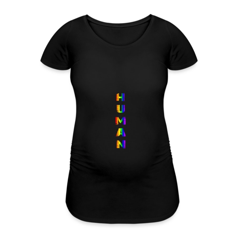 human-vertical-frauen-schwangerschafts-t-shirt-schwarz