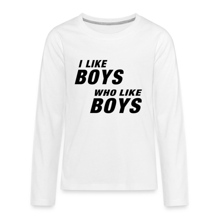 i-like-boys-who-like-boys-black-teenager-premium-langarmshirt-weiss
