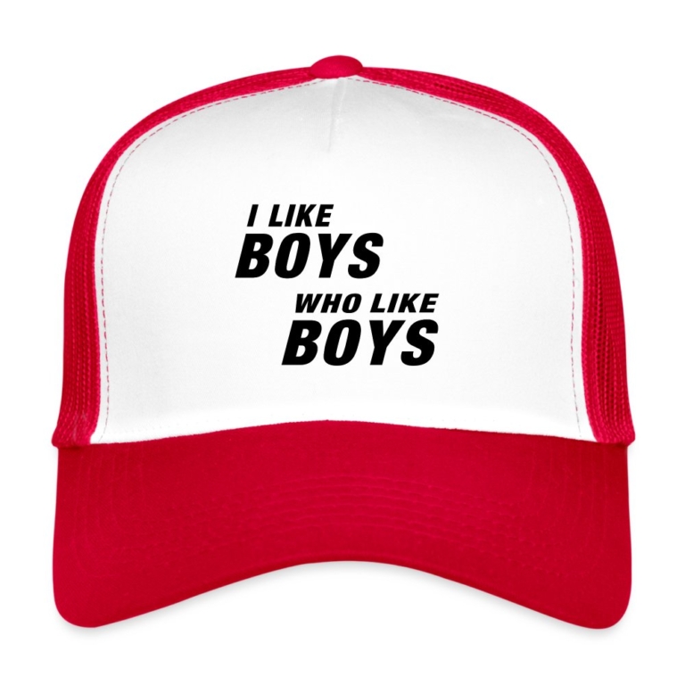 i-like-boys-who-like-boys-black-trucker-cap-weiss-rot