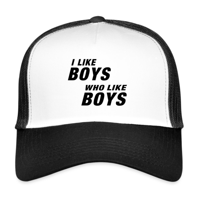 i-like-boys-who-like-boys-black-trucker-cap-weiss-schwarz