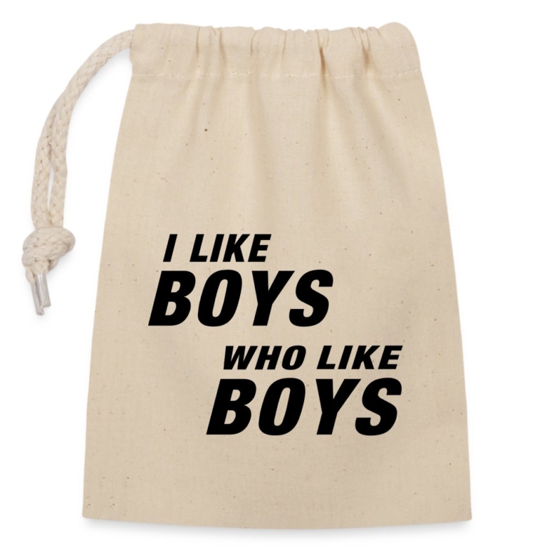 i-like-boys-who-like-boys-black-verschliessbarer-geschenkbeutel-aus-baumwolle-14x20cm-natur