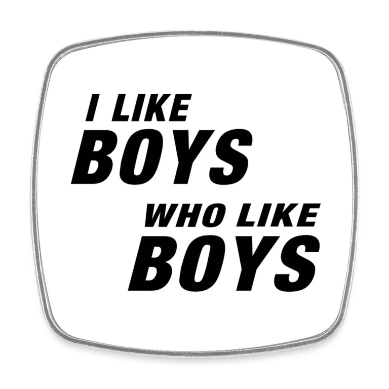 i-like-boys-who-like-boys-black-viereckiger-kuehlschrankmagnet-weiss