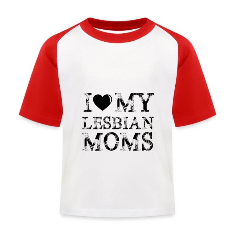 i-love-my-lesbian-moms-kinder-baseball-t-shirt-weiss-rot