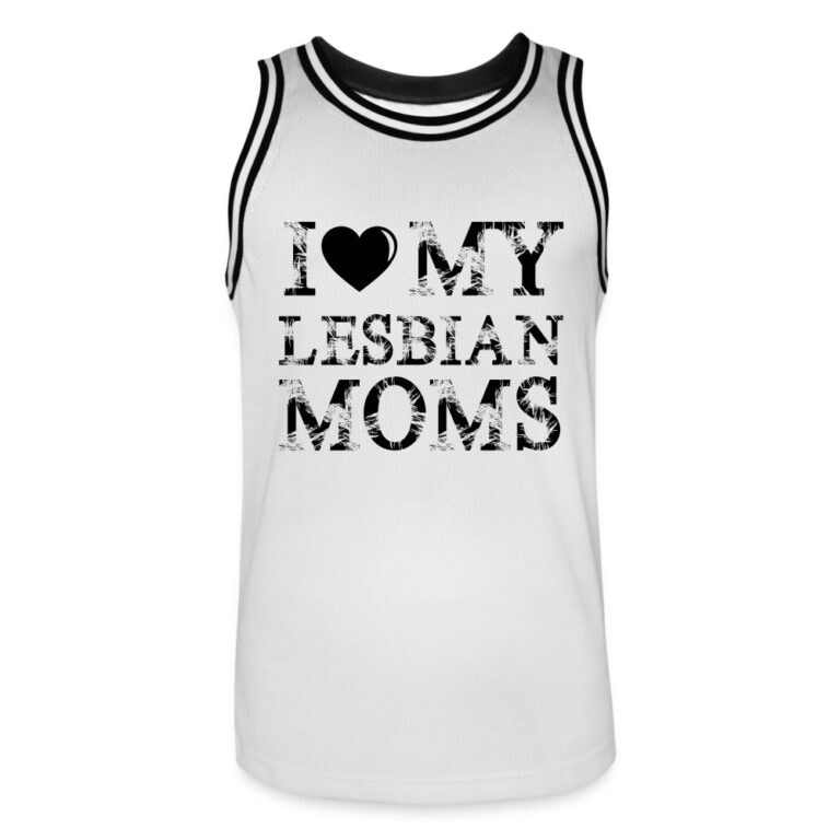 i-love-my-lesbian-moms-maenner-basketball-trikot-weiss-schwarz