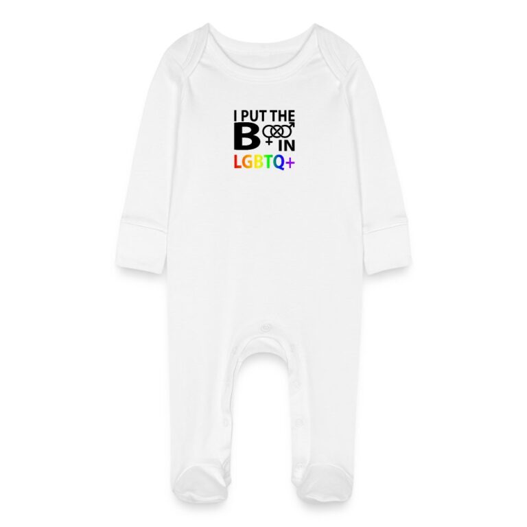 i-put-the-b-in-lgbtq-baby-bio-schlafanzug-mit-kratzhandschuhen-weiss