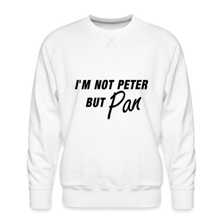 im-not-peter-but-pan-maenner-premium-pullover-weiss