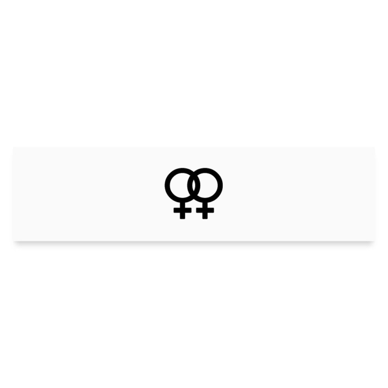 lesbian-pride-gender-signs-auto-aufkleber-mattweiss