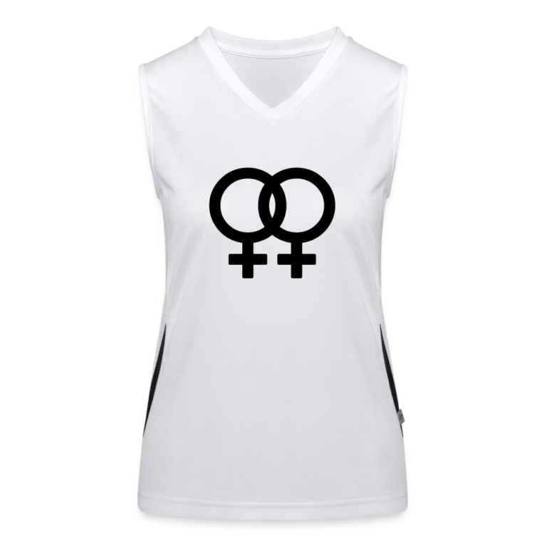 lesbian-pride-gender-signs-funktionelles-kontrast-tank-top-fuer-frauen-weiss-schwarz
