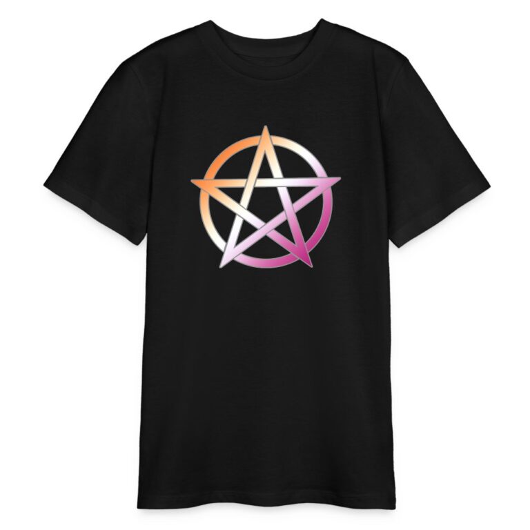 lesbian-pride-pentagramm-stanleystella-bio-teenager-t-shirt-mini-creator-schwarz